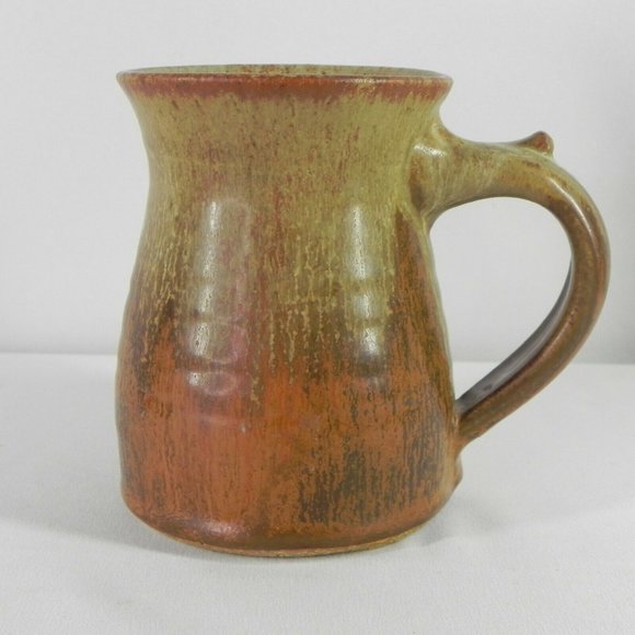 Village Potter Stoneware 3D Funny Face Mug - Picture 4 of 6